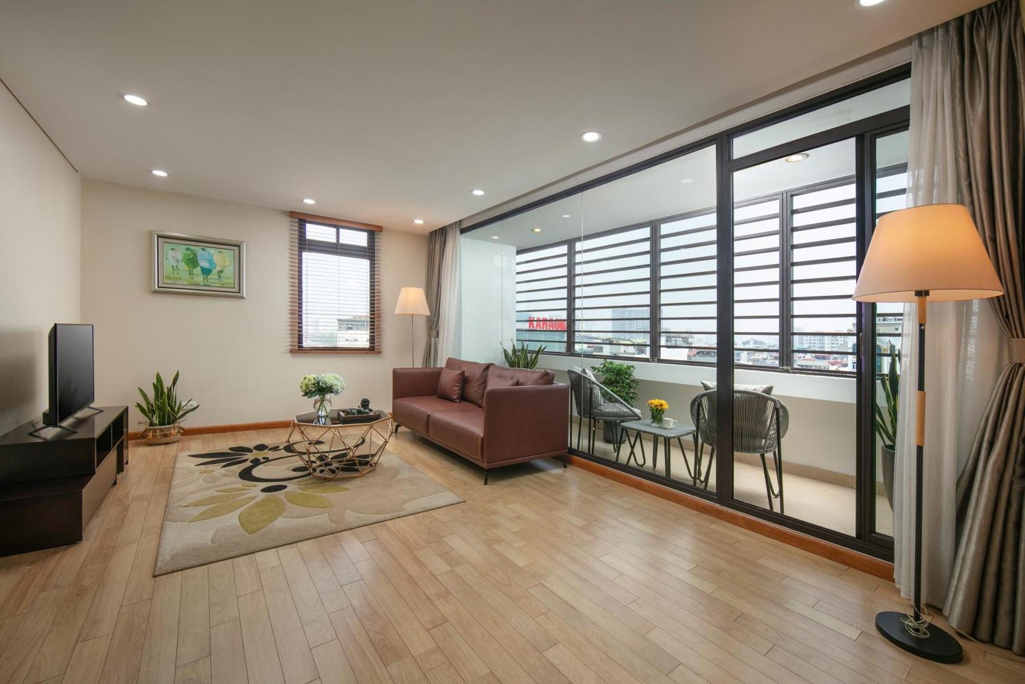 Hb Serviced Apartment - 121B Quan Hoa هانوي المظهر الخارجي الصورة