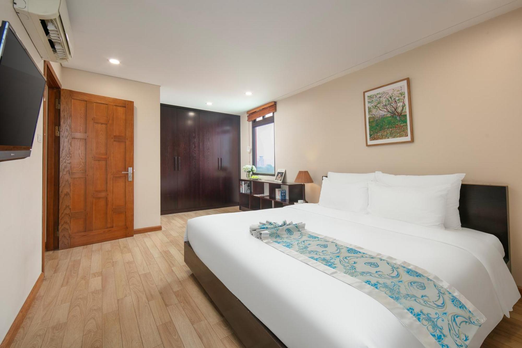 Hb Serviced Apartment - 121B Quan Hoa هانوي المظهر الخارجي الصورة