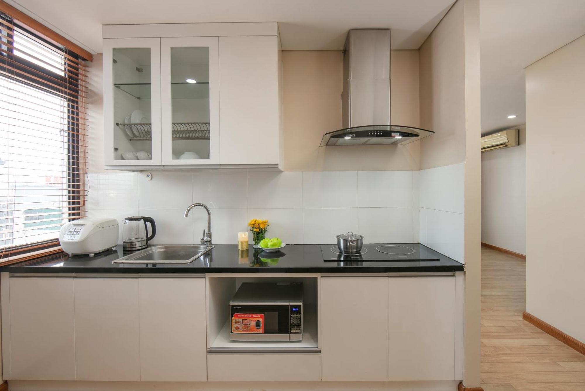 Hb Serviced Apartment - 121B Quan Hoa هانوي المظهر الخارجي الصورة