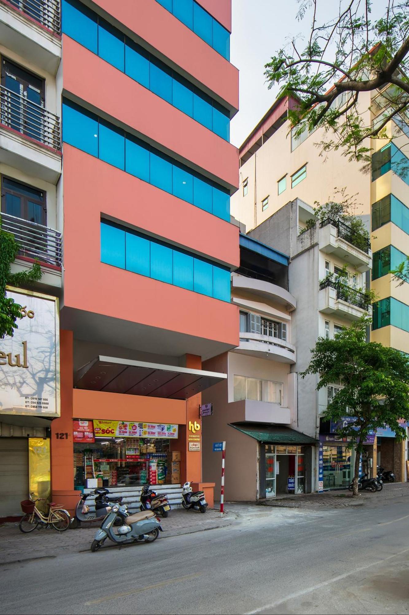 Hb Serviced Apartment - 121B Quan Hoa هانوي المظهر الخارجي الصورة