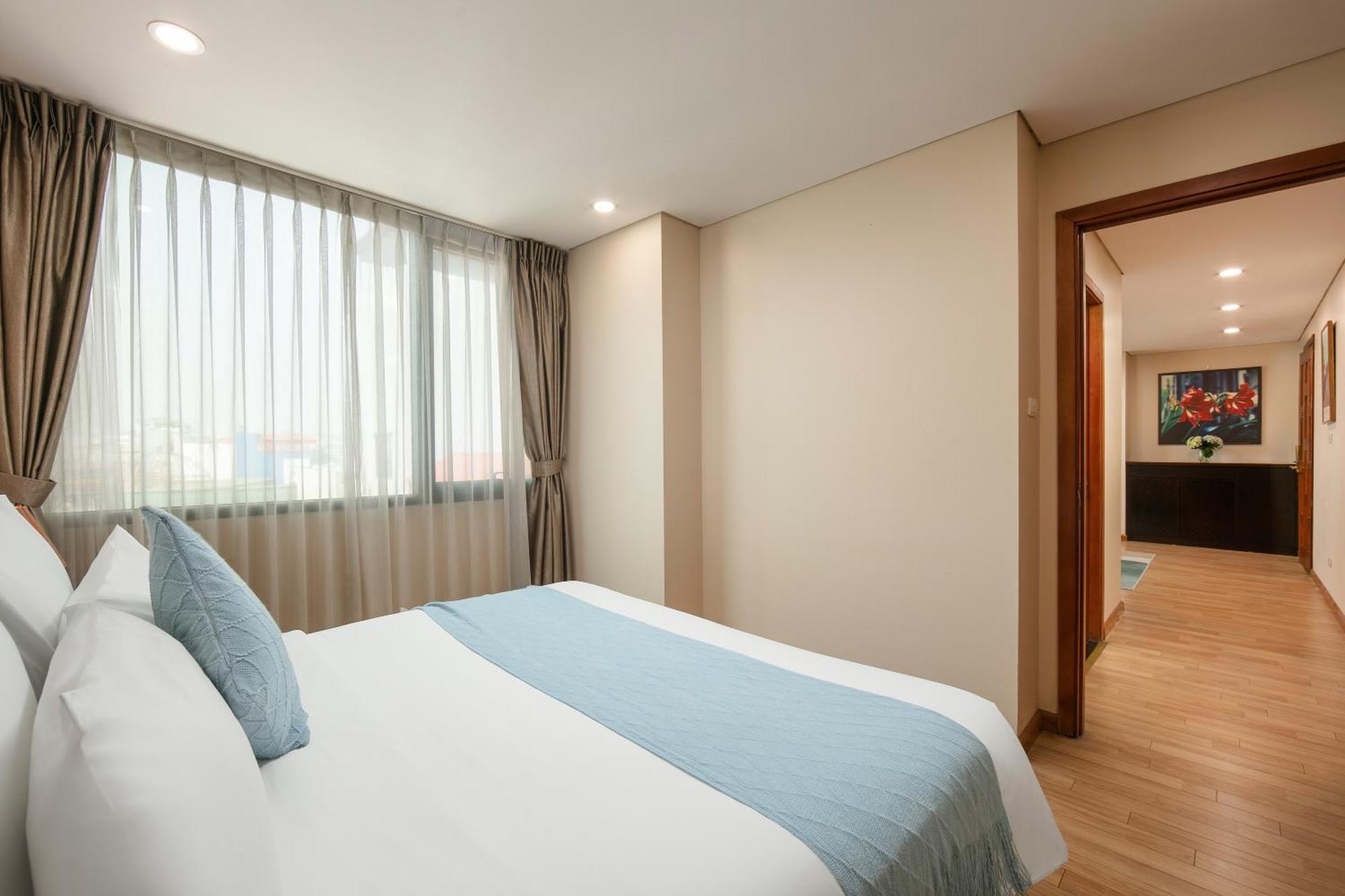 Hb Serviced Apartment - 121B Quan Hoa هانوي المظهر الخارجي الصورة