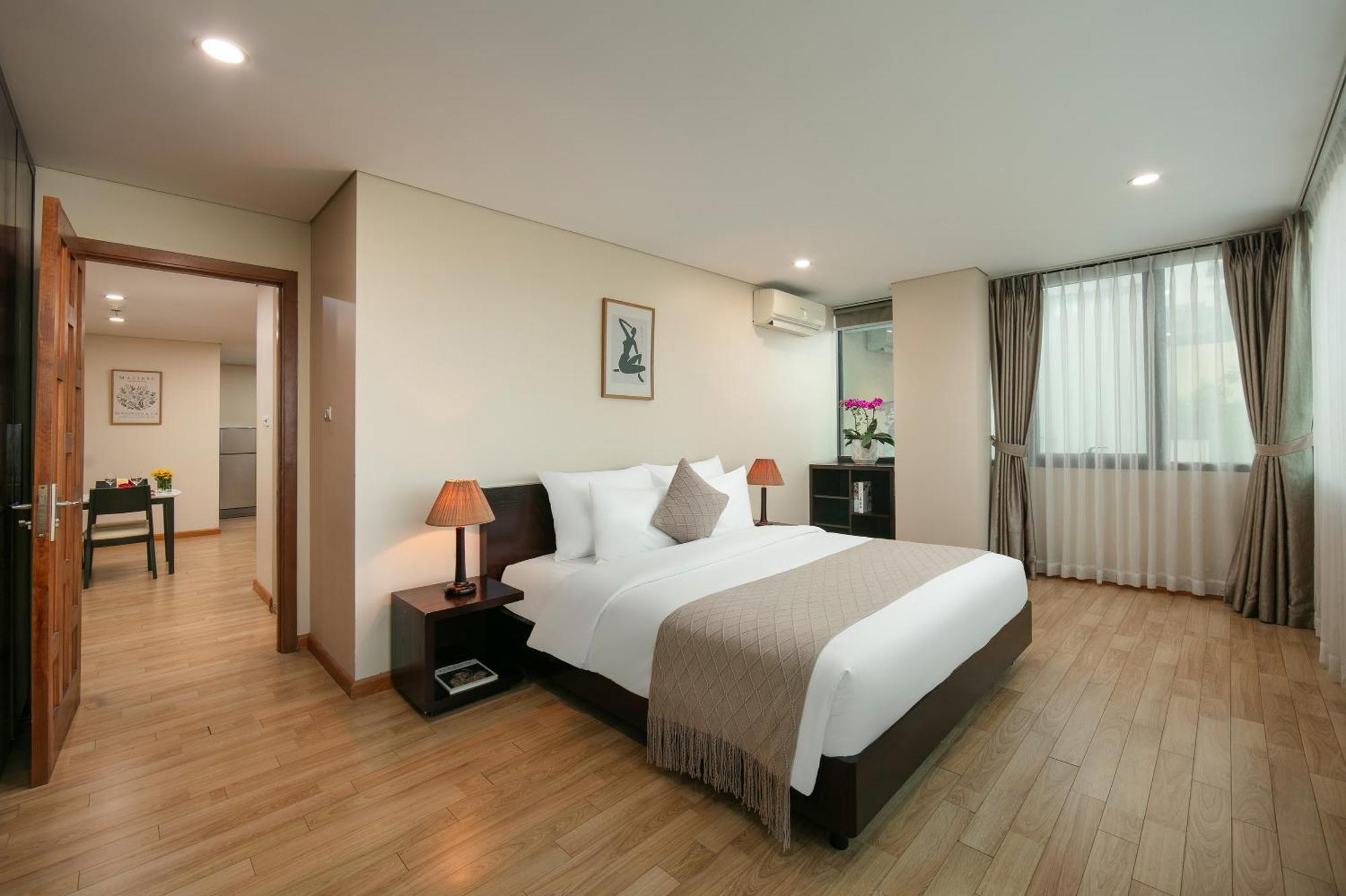 Hb Serviced Apartment - 121B Quan Hoa هانوي المظهر الخارجي الصورة